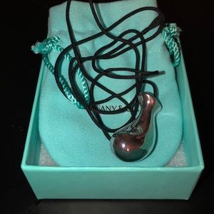 Tiffany & Co. Elsa Peretti Bottle Jug on silk cord